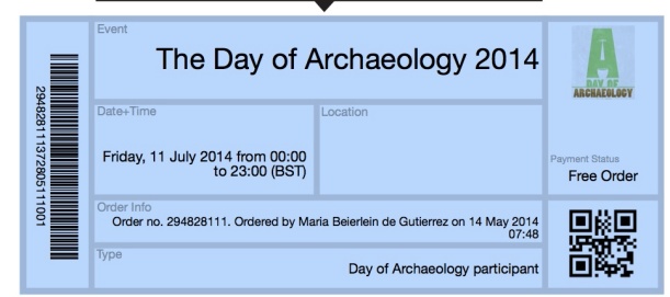day of archaeology 2014 Sprechende Dinge